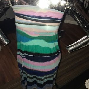 Colorful dress or skirt